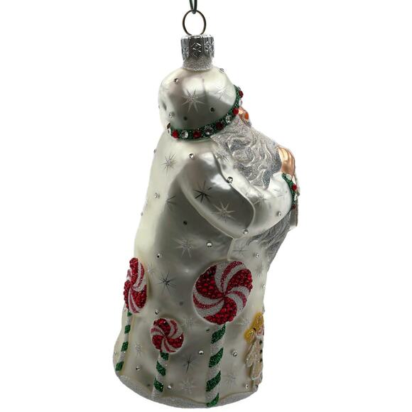 Patricia Breen Torun Santa Pearl Candy Canes Gingerbread Christmas Tree Ornament - Picture 12 of 12